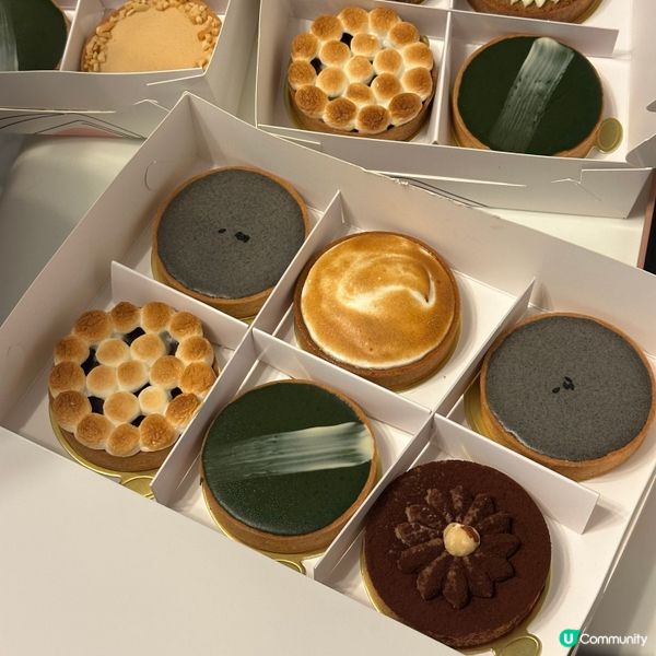 抹茶控必試！焦糖手工撻🤤