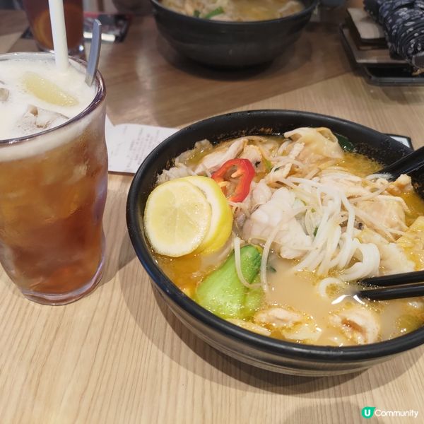 譚仔三哥必食日本爆紅湯底🔥超清新鮮檸清湯米線💜