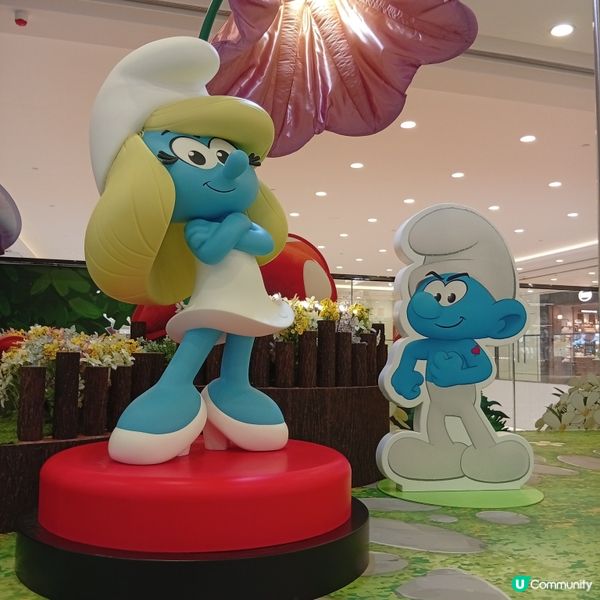 藍精靈嚟料啦！海港城打卡位📸！快啲嚟玩🥳！