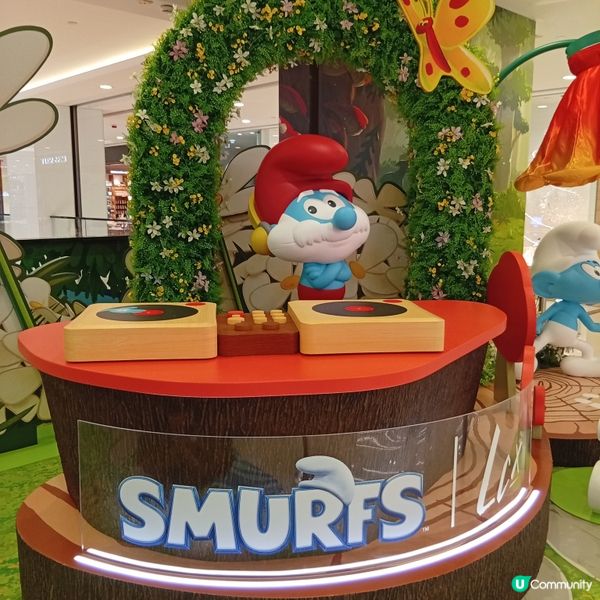 藍精靈嚟料啦！海港城打卡位📸！快啲嚟玩🥳！