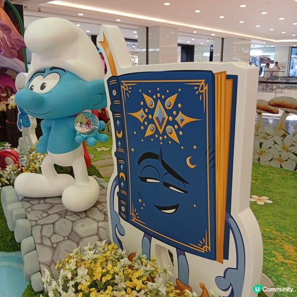 藍精靈嚟料啦！海港城打卡位📸！快啲嚟玩🥳！