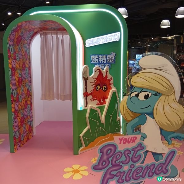 藍精靈嚟料啦！海港城打卡位📸！快啲嚟玩🥳！