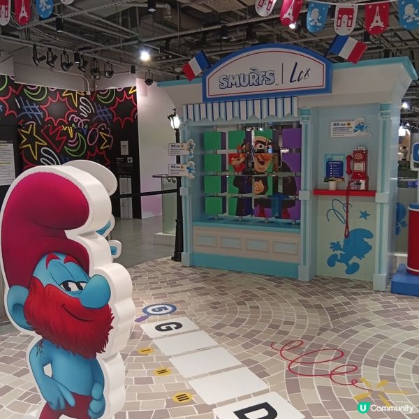 藍精靈嚟料啦！海港城打卡位📸！快啲嚟玩🥳！