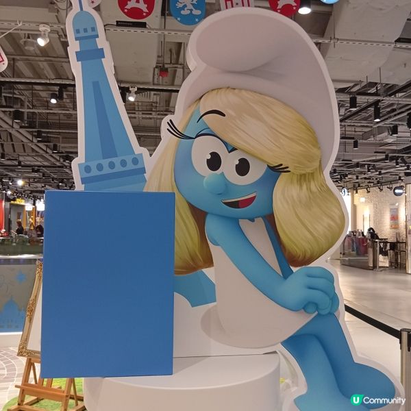 藍精靈嚟料啦！海港城打卡位📸！快啲嚟玩🥳！