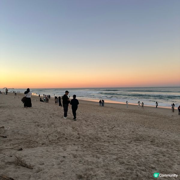 澳洲黃金海岸🏄‍♀️！衝浪者天堂沙灘打卡🏖️📸！