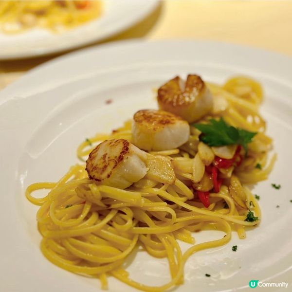 COVA百年西餐🤤，帶子意粉超正🤩