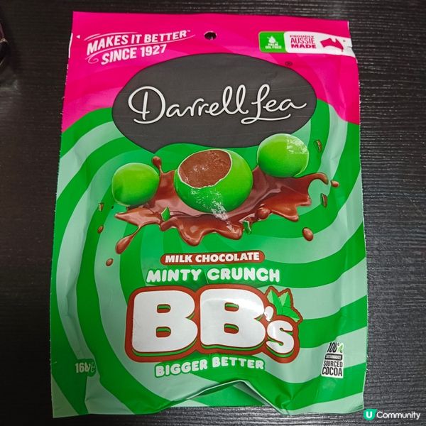 澳洲Darrell Lea巨型薄荷朱古力波