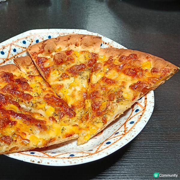 韓國不倒翁粟米芝士pizza