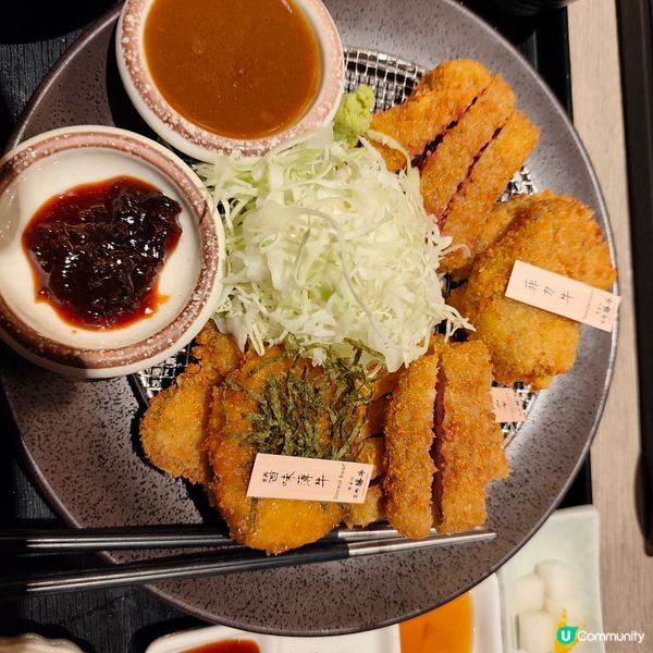 京都勝牛吉列盛宴！同馮大姐食到飽😋！