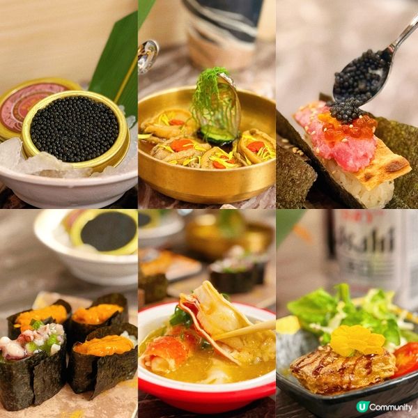 大喜屋尖咀店🤩！原盒魚子醬任食🤤！ #放題