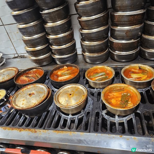 首爾南大門市場“”牙帶魚一條街/巷“”，必吃辣燉牙帶魚辣中帶...