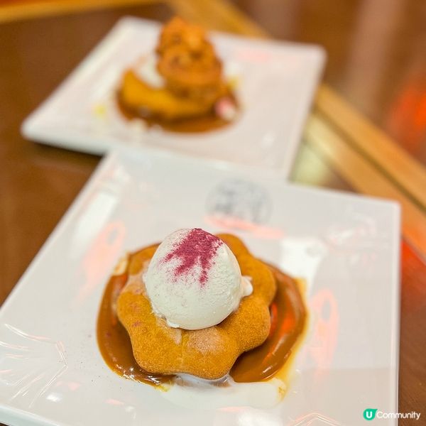 沖繩二段料理🩵沖繩海鹽焦糖冬甩雪糕‼️