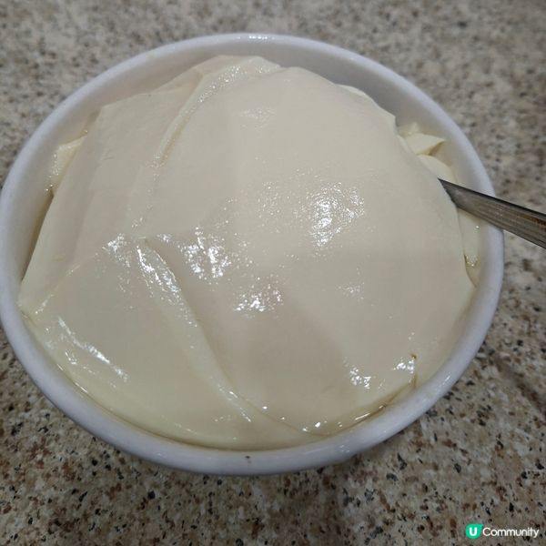 夏天好熱好熱，下午茶食番碗凍無糖大豆腐花，健康有益又消暑🤭