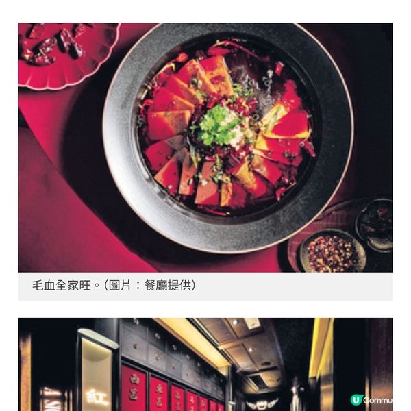 紅粧蜀語進駐銅鑼灣登龍街兩大名廚聯手打造經典四川名菜