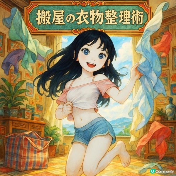 🎀【搬屋の衣物整理術】搬屋日衣櫃全崩潰？教你一步搞掂「衣物搬運整理術」｜搬完都唔亂