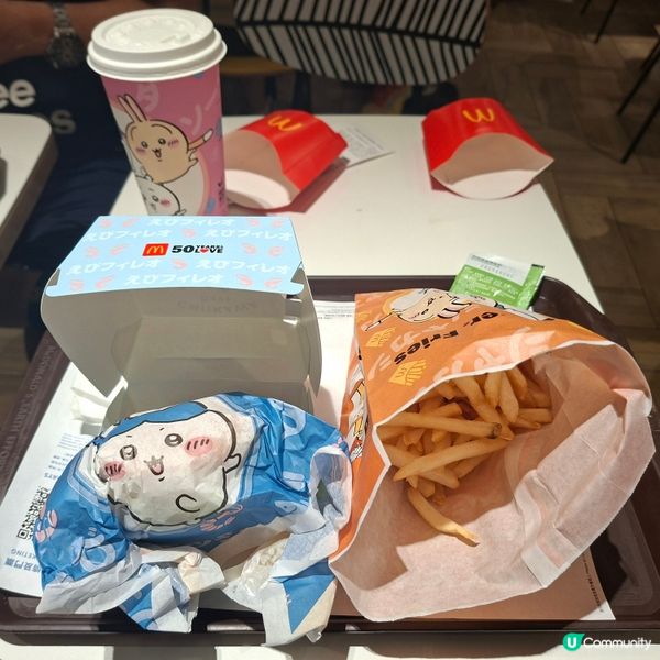 10號風球下的麥當勞午餐 🍔🍟