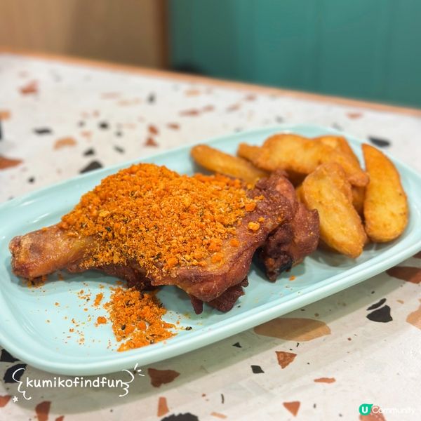 避風塘雞髀超正！😋 雪山冰廳下午茶！