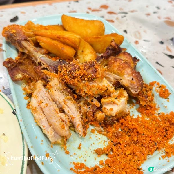 避風塘雞髀超正！😋 雪山冰廳下午茶！