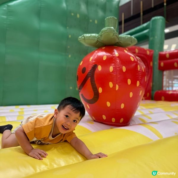 水果公仔充氣彈床樂園@青衣城