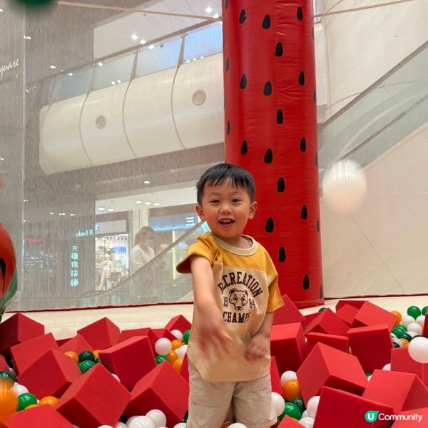 水果公仔充氣彈床樂園@青衣城