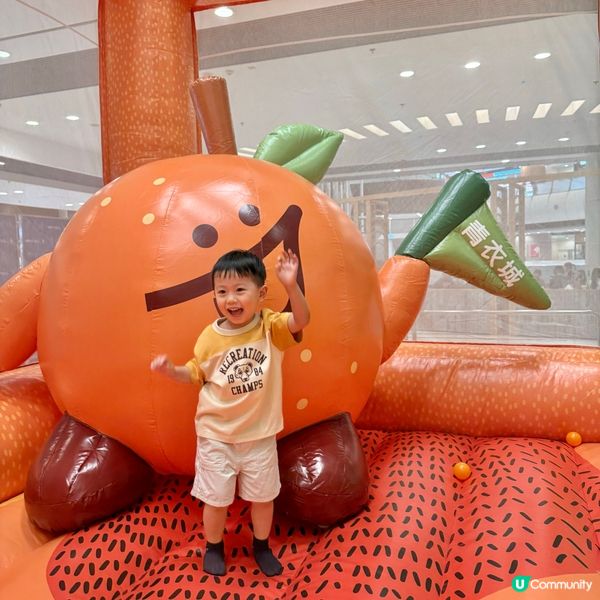 水果公仔充氣彈床樂園@青衣城