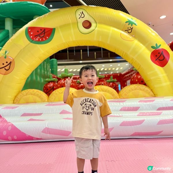 水果公仔充氣彈床樂園@青衣城