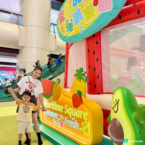 水果公仔充氣彈床樂園@青衣城