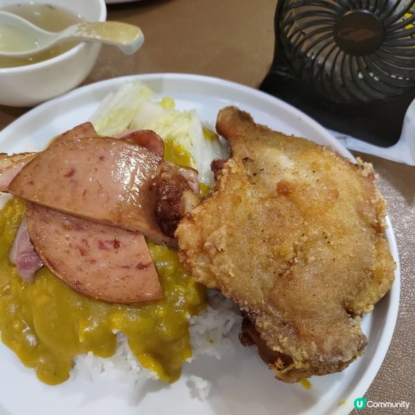 🍗九龍灣必食隱世餐廳🔥超邪惡巨型炸雞髀飯💜