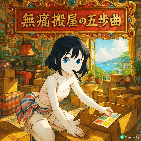 🎻【無痛搬屋の五步曲】搬屋日想慳水又慳力？呢招幫你慳力又慳氣｜香港人搬屋真心小撇步公開