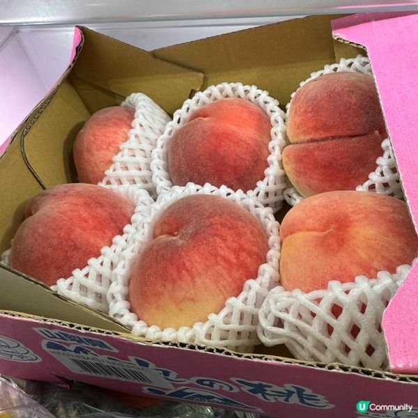 日本山梨縣桃🍑清甜多汁🍸