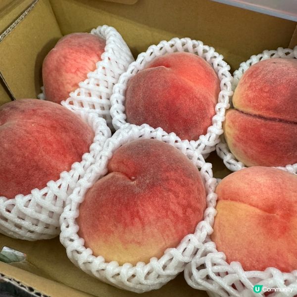 日本山梨縣桃🍑清甜多汁🍸