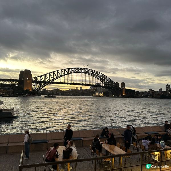悉尼日落🌅！歌劇院大橋打卡📸！澳洲必去🇦🇺！