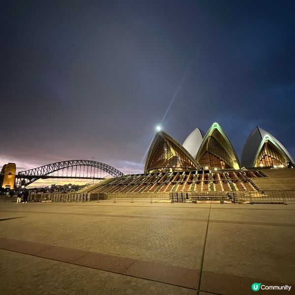 悉尼日落🌅！歌劇院大橋打卡📸！澳洲必去🇦🇺！