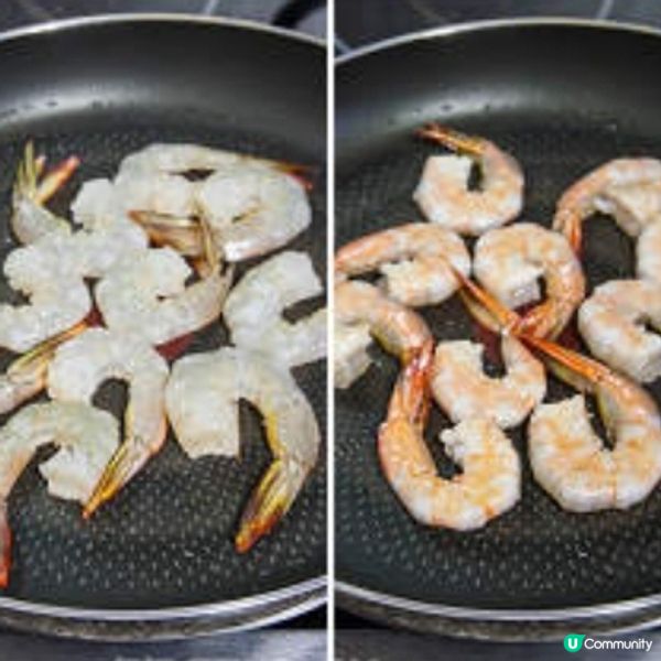 泰式紅咖哩蝦球