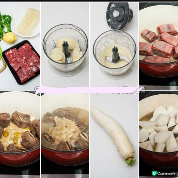 韓式蘿蔔燜牛肋骨

