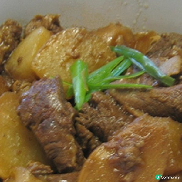 柱侯蘿蔔燜牛腩