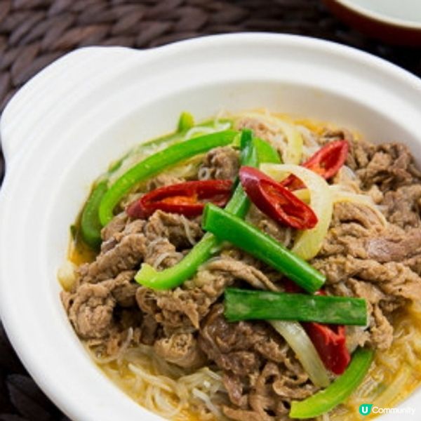 沙爹牛肉粉絲煲