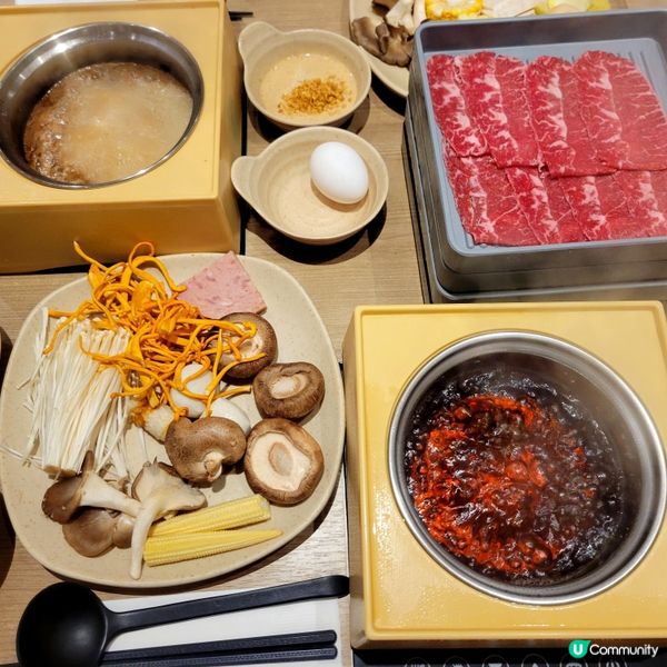 一人一鍋放題🤤！良日涮涮鍋開箱！🥩🍲