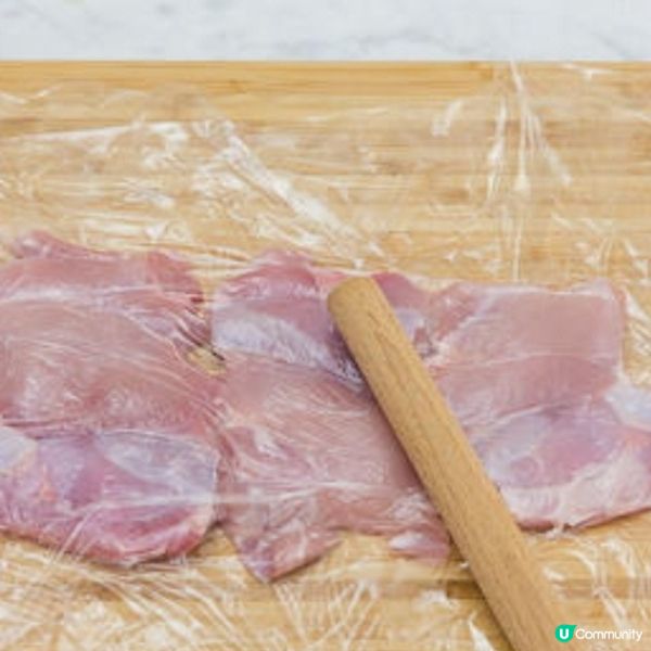 蠔油雞扒配露荀