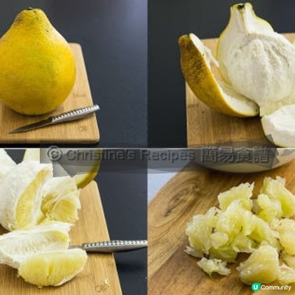 泰式大蝦柚子沙律