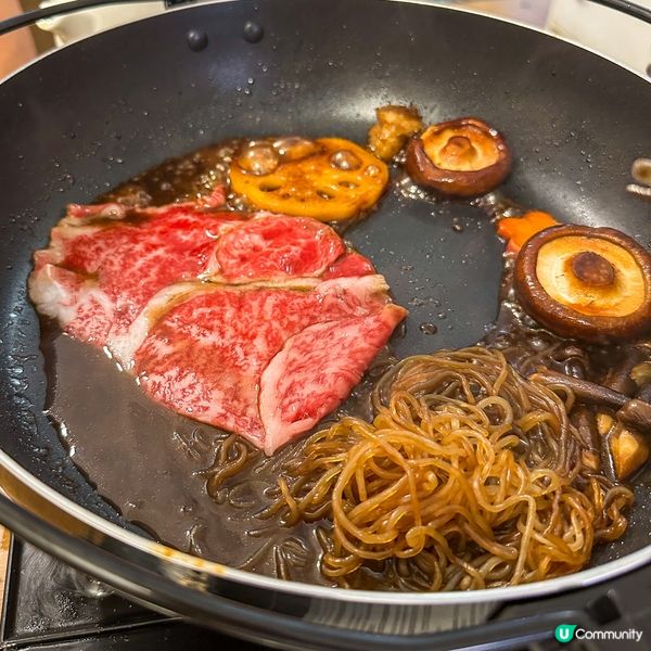 🍲觀塘工廈隱世美食！親民價體驗正宗關西風壽喜燒🥩✨