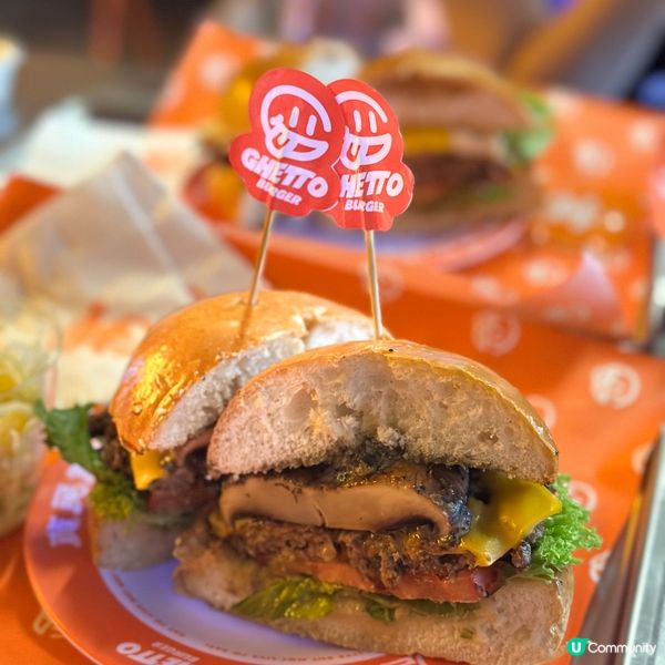 貧民窟漢堡包店Ghetto Cafe 新Menu‼️