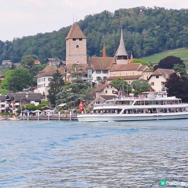 瑞士圖恩湖免費遊船🛳探索美景🏞🤗