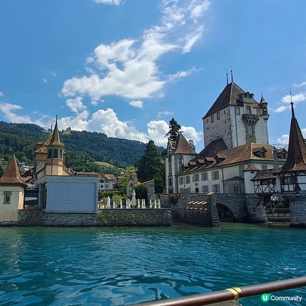 瑞士圖恩湖免費遊船🛳探索美景🏞🤗