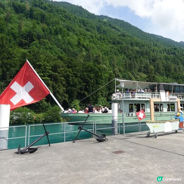 瑞士圖恩湖免費遊船🛳探索美景🏞🤗