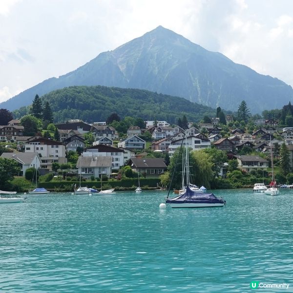 瑞士圖恩湖免費遊船🛳探索美景🏞🤗