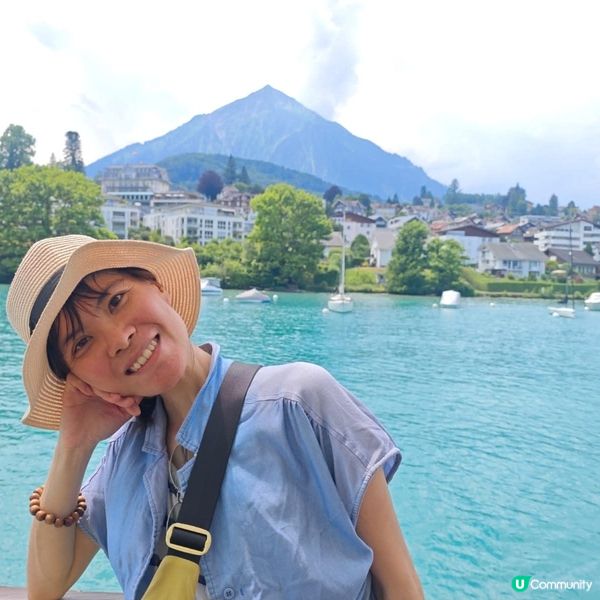 瑞士圖恩湖免費遊船🛳探索美景🏞🤗