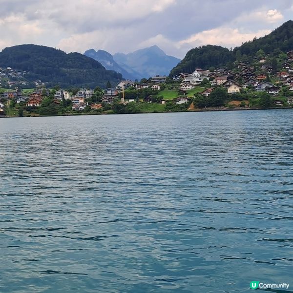 瑞士圖恩湖免費遊船🛳探索美景🏞🤗