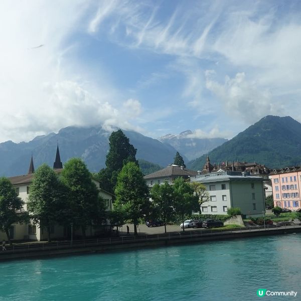 瑞士圖恩湖免費遊船🛳探索美景🏞🤗