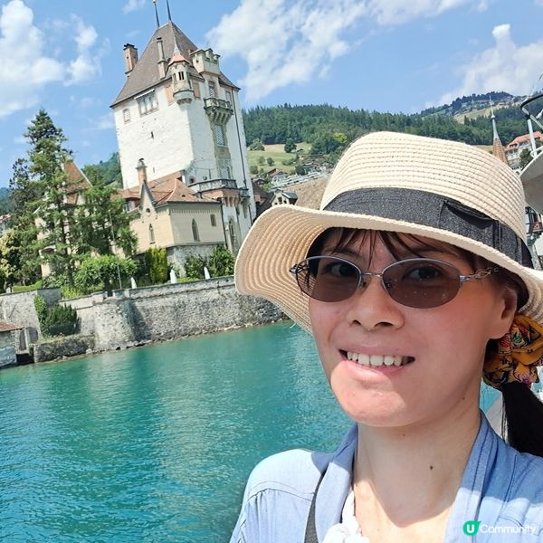 瑞士圖恩湖免費遊船🛳探索美景🏞🤗